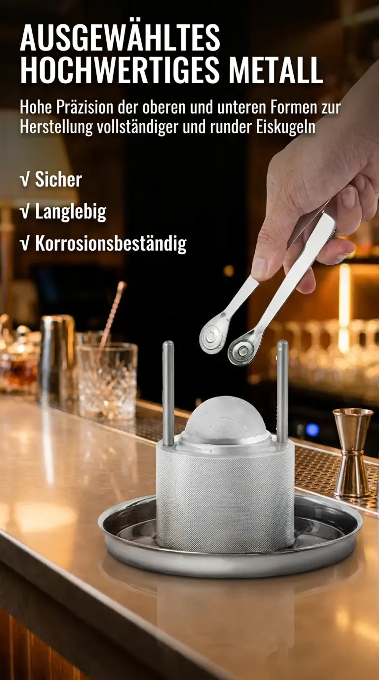 Eismanufaktur Eisballpresse